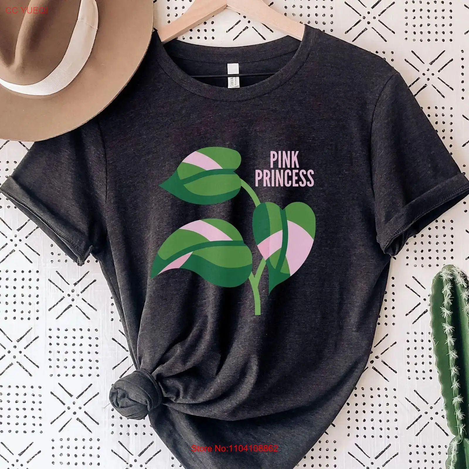 フィロデンドロン ピンクプリンセス Tシャツ レア 室内観葉 - Philodendron Pink Princess のレビューと価格